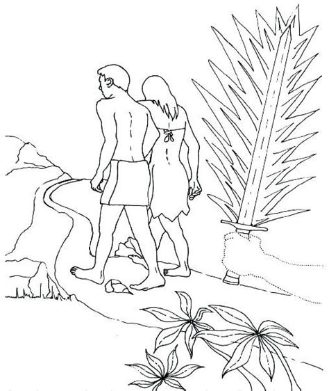 Image Result For Adam And Eve Disobey God Coloring Page Adão E Eva Páginas De Colorir Da
