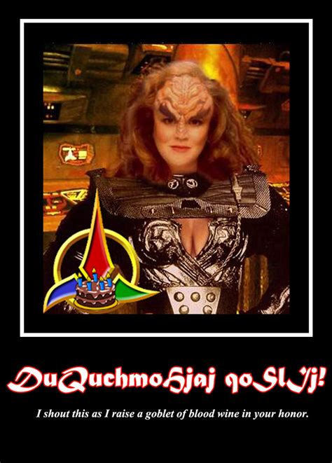 Klingon Motivational B Day Card 1 Female My First Klingo Flickr
