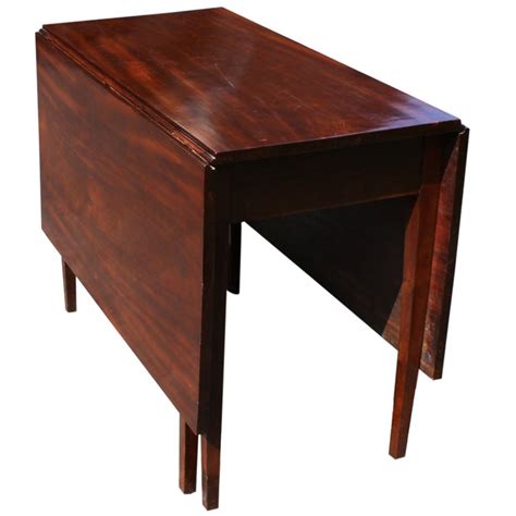 Antique Mahogany Drop Leaf Table For Sale At 1stdibs