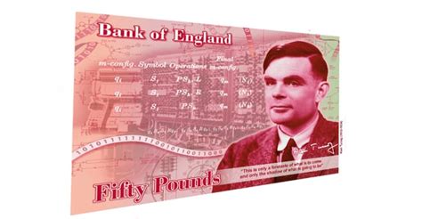 This is only a foretaste of what is to come and only the shadow of what is going to be. bank of england governor andrew bailey spoke out. Alan Turing - the face of the new £50 note • Graham Cluley
