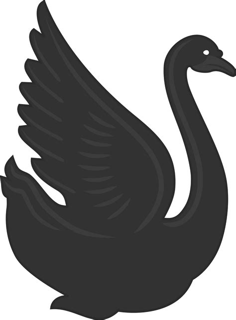 Black Swan Bird Clipart Free