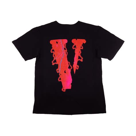 Vlone Black Stone Cold Tee On The Arm