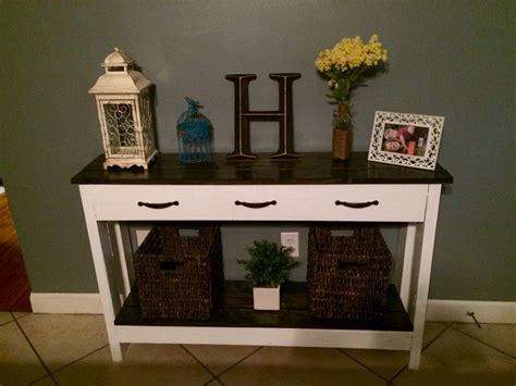 Door Entry Table Shabby Chic Home Decor Entry Table Decor