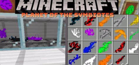 Planet Of The Symbiotes V1 Mcpe Addonsmcpe Mods And Addons