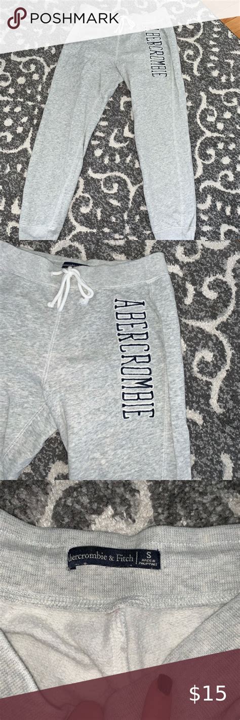 abercrombie and fitch sweatpants used abercrombie and fitch sweatpants super soft and