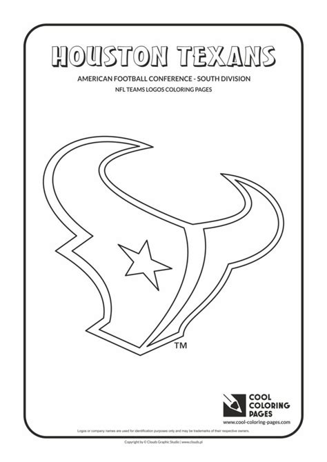 You can use our amazing online tool to color and edit the following nfl football coloring pages. Cool Coloring Pages Houston Texans - NFL American football ...