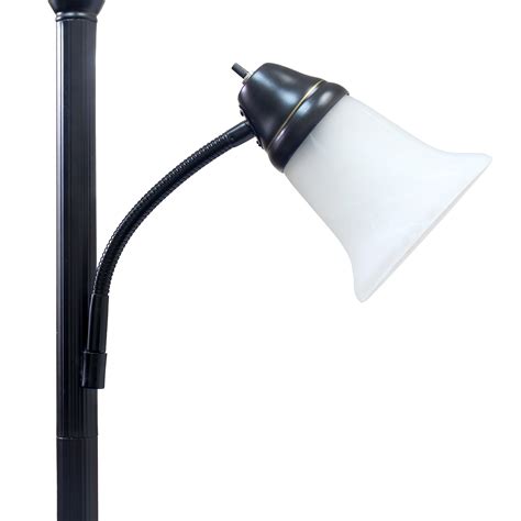 Its antique brass finish and frosted white glass shades rated 5 out of 5 by shopnsavvy from great product, great price! Elegant Designs 2 Light Mother Daughter Floor Lamp with ...