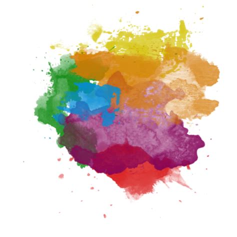 Watercolor Painting Clip Art Color Splash Png Download 10241024