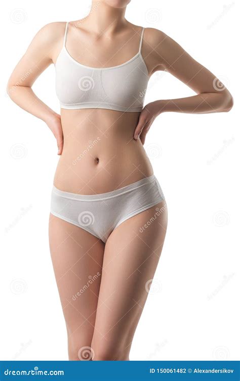 Beautiful Perfect Slim Female Body Fitness Woman Stock Photo Image Of