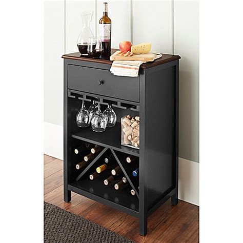 Bed bath and beyond bathroom cabinet. Chatham House Baldwin Wine Cabinet - Bed Bath & Beyond
