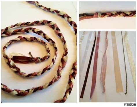Hippie bands and scarfs are so fun to play with! DIY Hippie Headbands made from store ribbon picked up from ...