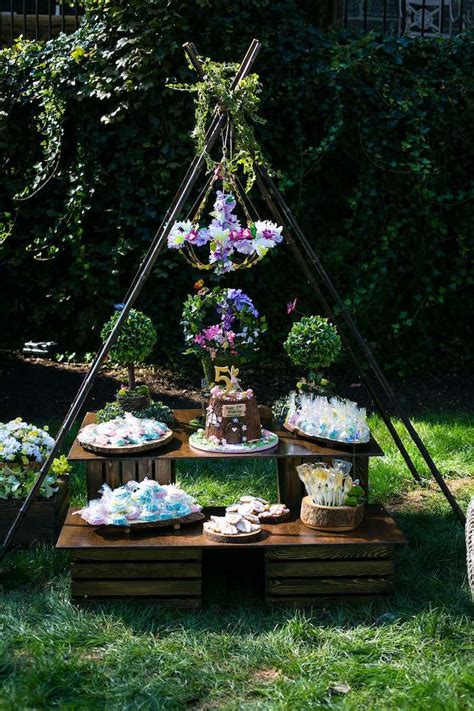 Karas Party Ideas Enchanted Fairy Garden Birthday Party Karas Party