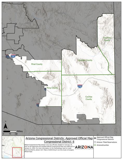 Arizona Congressional District Map Current