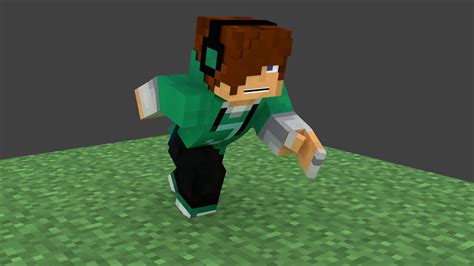 Tutorial How To Render Your Minecraft 18 Skin In Cycles Blender Youtube