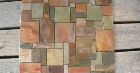 Slate Mosaic Tile Random Pattern Flooring Walls Backplash Free Priority