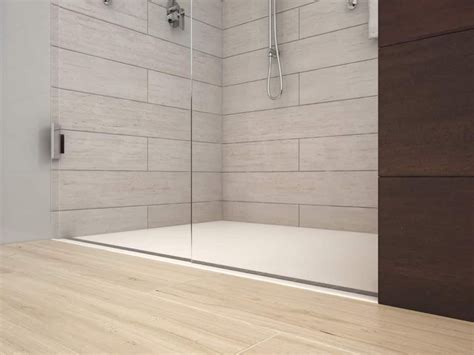Image result for curbless shower pan linear drain | Custom shower pan