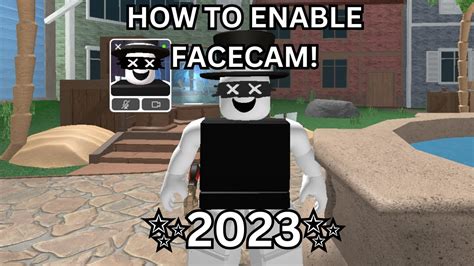 How To Enable Facecam On Roblox Roblox Facecam 2023 Youtube
