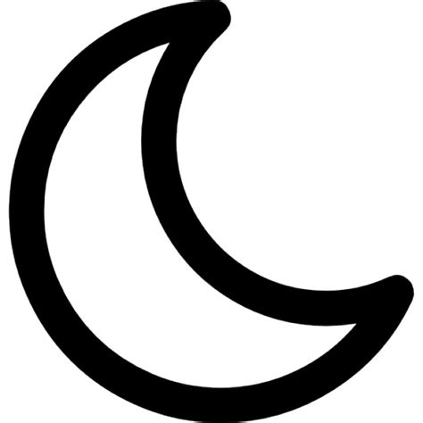 Crescent Moon Vector At Getdrawings Free Download