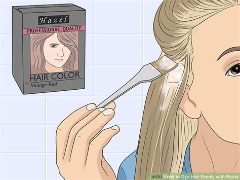 Easy Ways To Dye Hair Evenly With Roots 12 Steps With Pictures