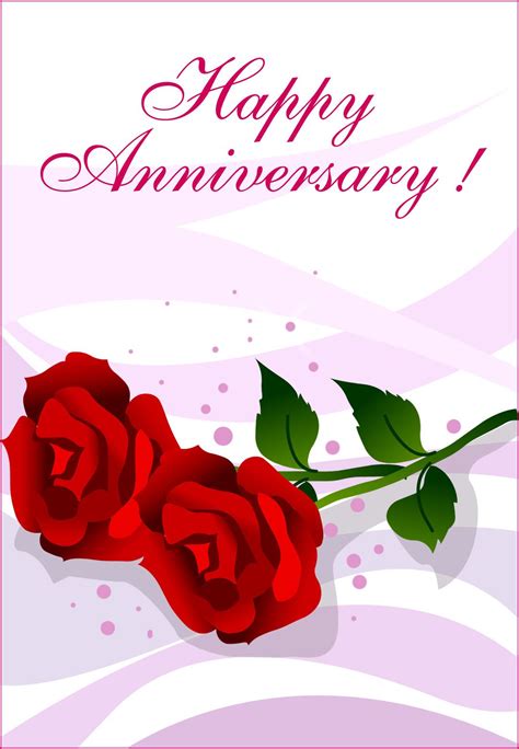 Find your free printable anniversary cards here. Free Printable Happy Anniversary Greeting Card | Happy ...