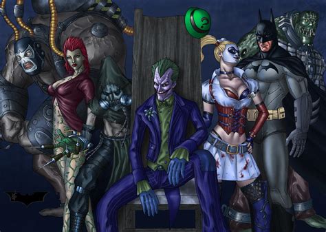 Batman Arkham Asylum By Darthval On Deviantart