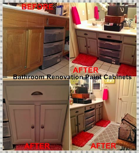 Meg Made Creations Paint Bathroom Cabinets Diy How To Paint Over