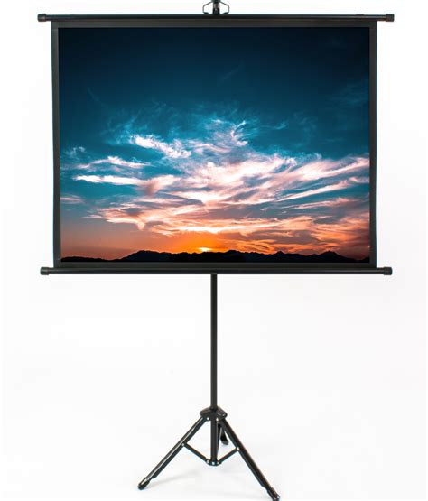 Vivo 50 Mini Portable Projector Screen 43 Pull Up Foldable Stand