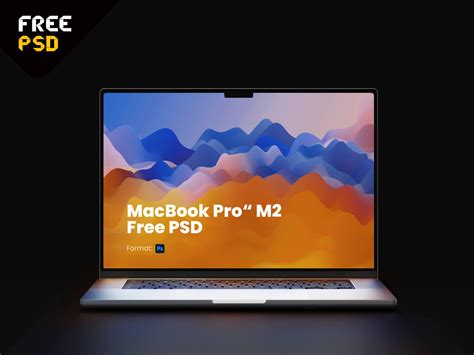 Macbook Front View Mockup Free Psd Primepsd