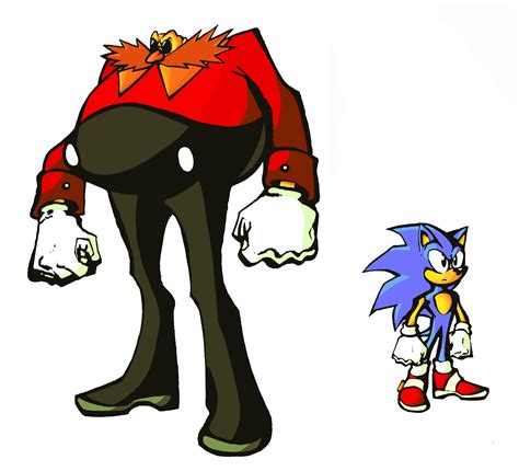 Dr Robotnikeggman And Sonic 3 Versions Redesign By Me Alternativeart