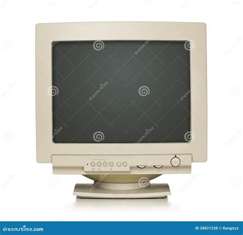 Old Computer Monitor Stock Photo Image 38821238