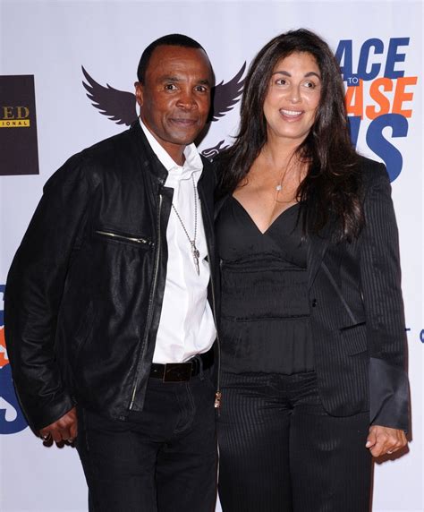 The bbc reports usher confirmed the casting in an interview. Sugar Ray Leonard and Bernadette Robi Photos Photos - 18th Annual Race to Erase MS - Zimbio