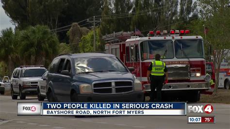 Maybe you would like to learn more about one of these? Two dead when car hits tree in North Fort Myers - YouTube