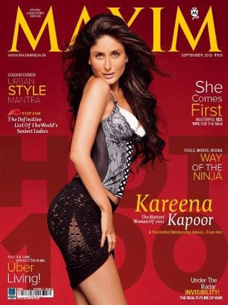 Latest Garam Gossips No 1 Bollywood Information Website Kareena Kapoor Graces The Maxim