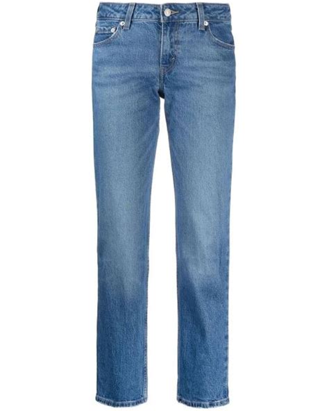 Levis Denim Low Pitch Straight Leg Jeans In Blue Save 5 Lyst