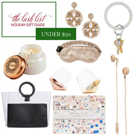 Best holiday gifts for under $50. Gifts Under $50 - Alicia Wood Lifestyle | Gift guide for ...
