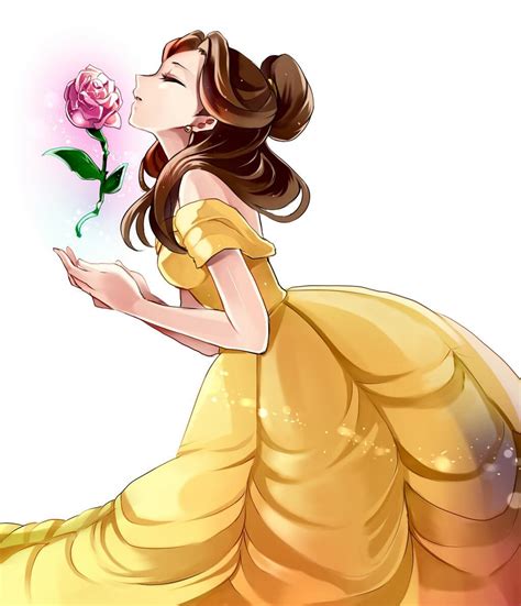 Belle By Kurabayashi Matoni Disney Princess Anime Disney Princess Art Disney