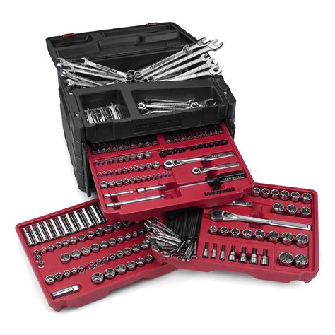 Craftsman 289 Pc Mechanics Tool Set With 3 Drawer Chest Shop Your