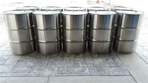 Stainless Steel Drums Stainless Steel Barrels Starting At 139 Used