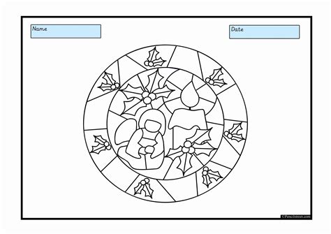 50 Stained Glass Windows Worksheet