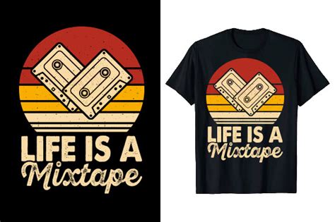 Music Cassette Mixtape T Shirt Design Graphic By Tee Expert · Creative Fabrica