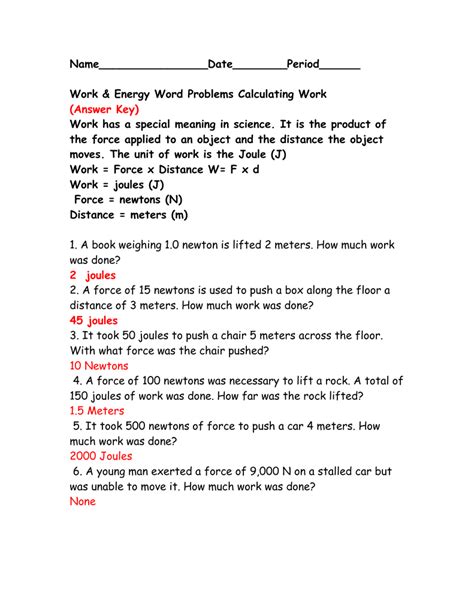 Https://tommynaija.com/worksheet/calculating Work Worksheet Answers