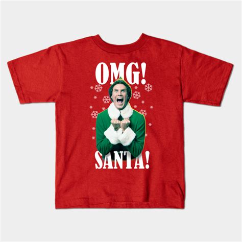 Buddy The Elf Elf Christmas Kids T Shirt Teepublic