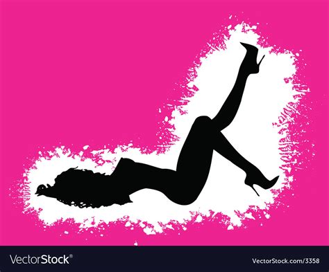 Sexy Grunge Female Royalty Free Vector Image Vectorstock