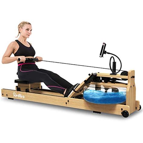 Redliro Water Rowing Machine Folding Water Resistance Rower For Home