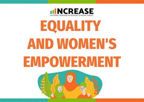Equality And Women S Empowerment Key Message RILHUB