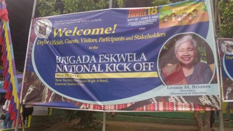 National Kick Off Sa Brigada Eskwela Nagmalampuson Rmn Networks