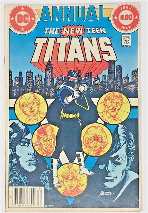 New Teen Titans Annual 2 1st App Of Cheshire And Vigilante New Tv