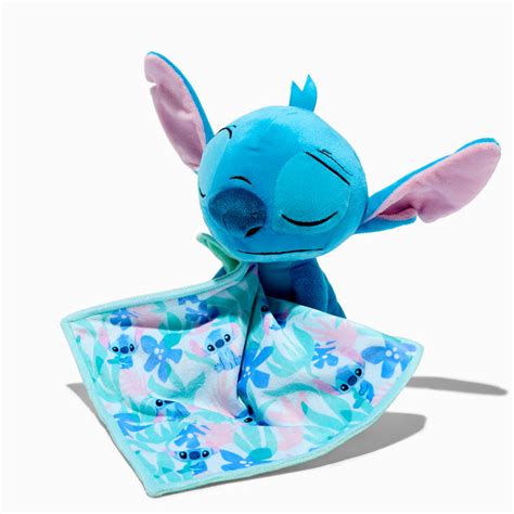 Disney Stitch Claires Exclusive Sleepy Stitch Soft Toy Claires