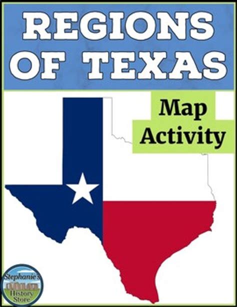 Regions Of Texas Map Creation Free Amped Up Learning