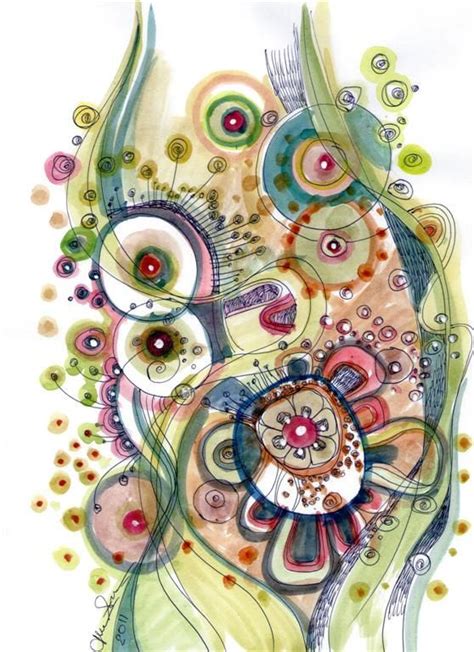 Original ABSTRACT WATERCOLOR Pen SKETCHES card Paper. From ... Are you searching for flower sketch png images or vector?